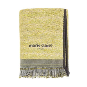 Žltý uterák Marie Claire Colza, 50 × 90 cm