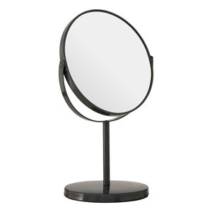 Sivé kozmetické obojstranné zrkadlo Premier Housewares, 18 × 29 cm