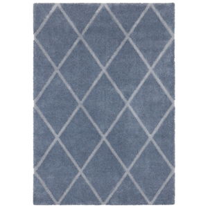 Modro-sivý koberec Elle Decor Maniac Lunel, 80 x 150 cm