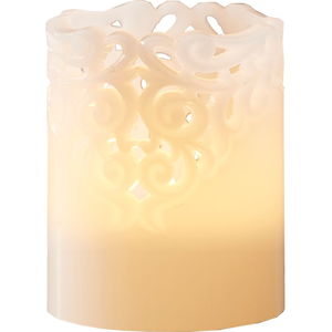 LED sviečka Best Season Wax Candle Clary, výška 10 cm