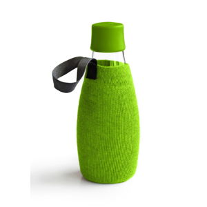 Zelený obal na sklenenú fľašu ReTap s doživotnou zárukou, 500 ml