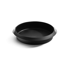Čierna silikónová forma na pečenie Lékué, ⌀ 20 cm