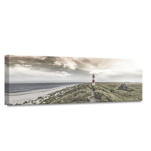 Obraz Styler Canvas By The Sea Beacon View, 45 × 140 cm