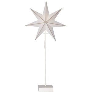 Biela svetelná dekorácia Best Season Astro, výška 74 cm