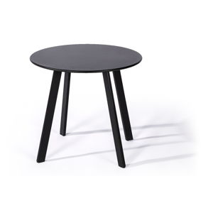 Sivý záhradný stôl Le Bonom Full Steel, ø 50 cm