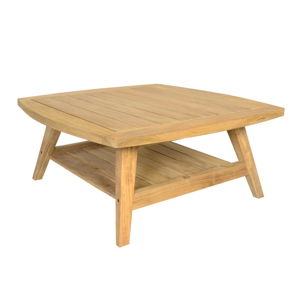 Záhradný konferenčný stolík z teakového dreva Ezeis Rotonde