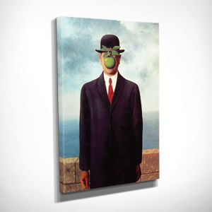 Nástenná reprodukcia na plátne Rene Magritte The Son of Man, 30 × 40 cm