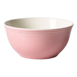Ružová porcelánová miska Like by Villeroy & Boch Group, 0,75 l