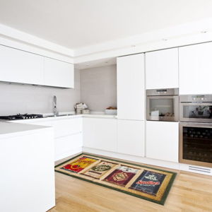 Vysokoodolný kuchynský behúň Webtappeti Caddy, 60 × 150 cm