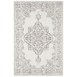 Sivo-krémový vonkajší koberec Bougari Tilos, 160 x 230 cm