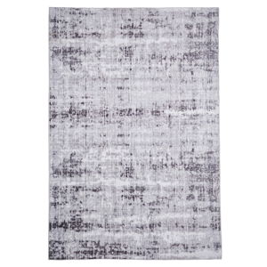 Sivý koberec Floorita Abstract Grey, 80 × 150 cm
