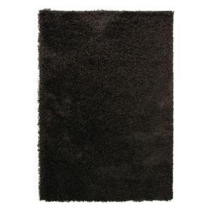 Čierny koberec Flair Rugs Cariboo Black, 160 × 230 cm