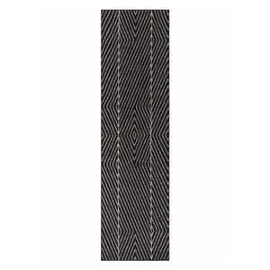 Čierno-biely koberec behúne 66x240 cm Muse – Asiatic Carpets