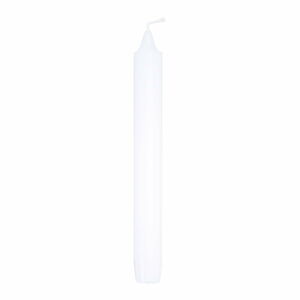 Súprava 4 bielych dlhých sviečok Ego Dekor ED, doba horenia 7 h
