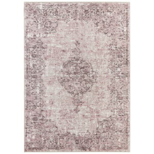 Tmavoružový koberec Elle Decor Pleasure Vertou, 160 × 230 cm