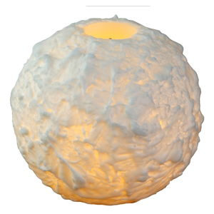 LED sviečka Best Season Snowta Globe, výška 6,5 cm