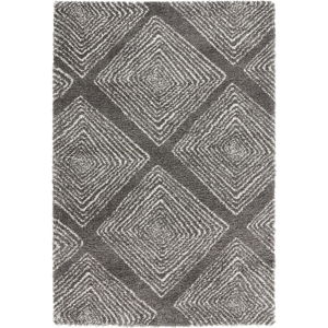 Tmavosivý koberec Mint Rugs Allure Grey II, 120 × 170 cm