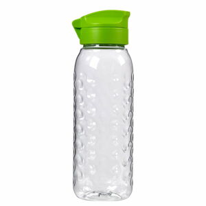 Fľaša so zeleným viečkom Curver Dots, 450 ml