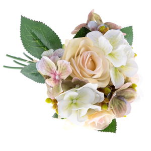 Umelá dekoratívna kytica hortenzií a ruže Dakls Basso