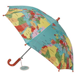 Detský tyčový dáždnik Rex London World Map