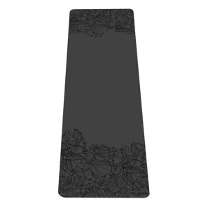 Čierna podložka na jogu Yoga Design Aadrika Lab Charcoal, 5 mm