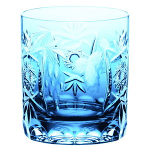 Tyrkysový pohár na whisky z krištáľového skla Nachtmann Traube Whisky Tumbler Aquamarine, 250 ml