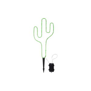 Zelené vonkajšie LED svietidlo v tvare kaktusu Best Season Tuby