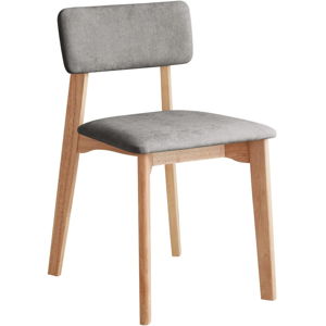 Kancelárská stolička so svetlosivým textilným čalúnením, DEEP Furniture Max