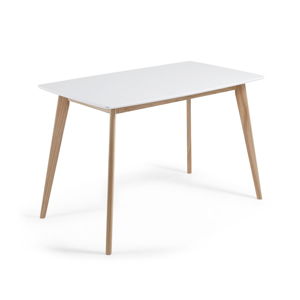 Jedálenský stôl z jaseňového dreva La Forma Unit, 140 x 80 cm