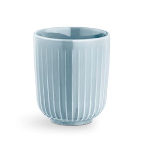 Svetlomodrý porcelánový hrnček Kähler Design Hammershoi, 300 ml