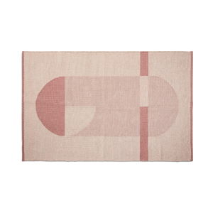 Ružový detský koberec Flexa Room, 120 x 180 cm