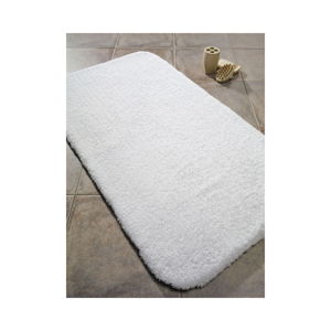 Biela predložka do kúpeľne Confetti Bathmats Organic 2400, 50 × 70 cm