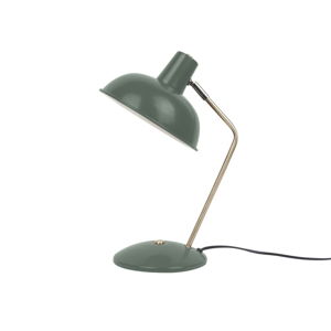 Tmavozelená stolová lampa Leitmotiv Hood