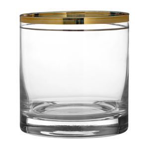 Sada 4 pohárov z ručne fúkaného skla Premier Housewares Charleston, 3,75 dl
