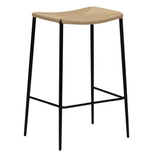 Béžová barová stolička DAN-FORM Denmark Stiletto, výška 78 cm