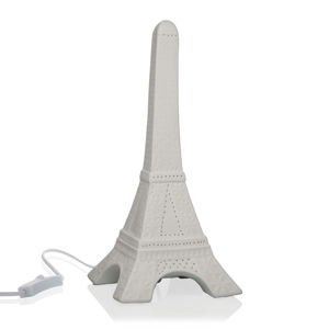 Stolová porcelánová lampa v tvare Eiffelovej veže Versa