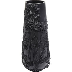 Čierna váza Kare Design Jungle, 83 cm