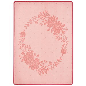 Detský ružový koberec Zala Living Blossom, 100 × 140 cm
