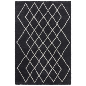 Antracitový koberec Elle Decor Passion Bron, 160 × 230 cm
