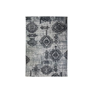 Sivý bavlnený koberec HSM collection Colorful Living Lurro, 120 × 180 cm