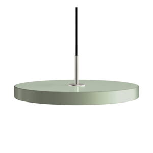 Svetlozelené LED závesné svietidlo s kovovým tienidlom ø 43 cm Asteria Medium – UMAGE