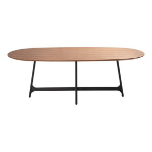 Jedálenský stôl s doskou v dekore orechového dreva 110x220 cm Ooid – DAN-FORM Denmark