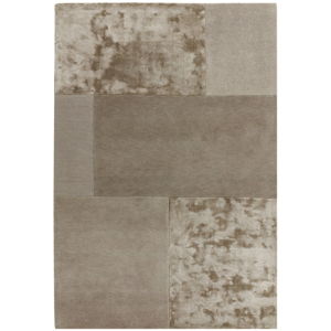 Hnedosivý koberec Asiatic Carpets Tate Tonal Textures, 160 x 230 cm