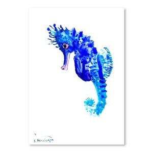 Autorský plagát Seahorse od Surena Nersisyana, 30 × 21 cm