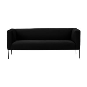 Čierna pohovka Windsor & Co Sofas Neptune, 195 cm