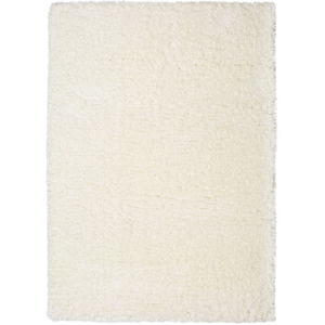 Biely koberec Universal Floki Liso, 140 x 200 cm