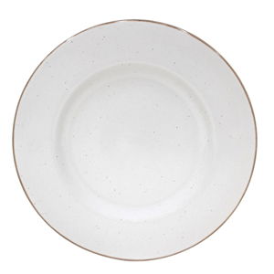 Biely servírovací tanier z kameniny Casafina Sardegna, ⌀ 34 cm