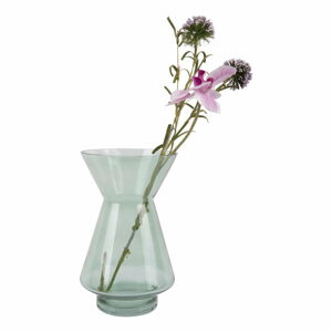 Zelená sklenená váza PT LIVING Glow, výška 22 cm