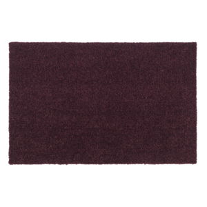 Tmavovínová rohožka Tica copenhagen Unicolor, 40 × 60 cm