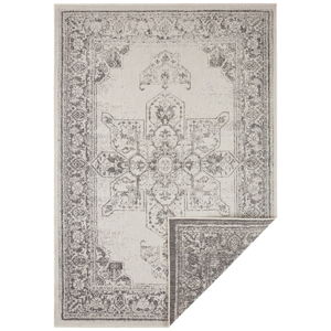 Sivo-krémový vonkajší koberec NORTHRUGS Borbon, 200 x 290 cm